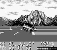 une photo d'Ã©cran de V-Rally Championship Edition sur Nintendo Game Boy